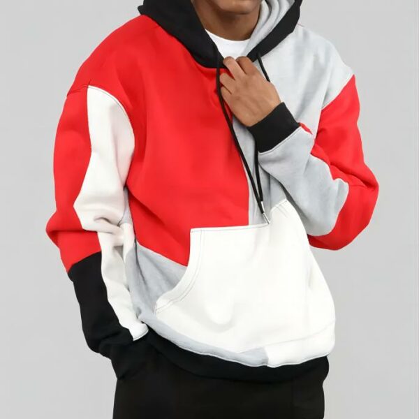 Patchwork Color Block Hoodies