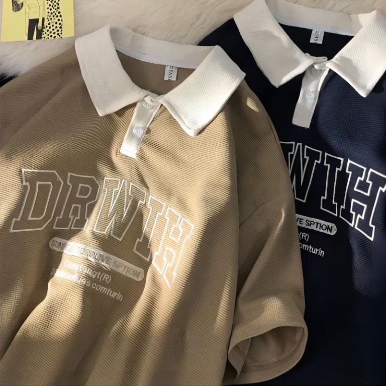 Embroidered Cotton Polo Shirts