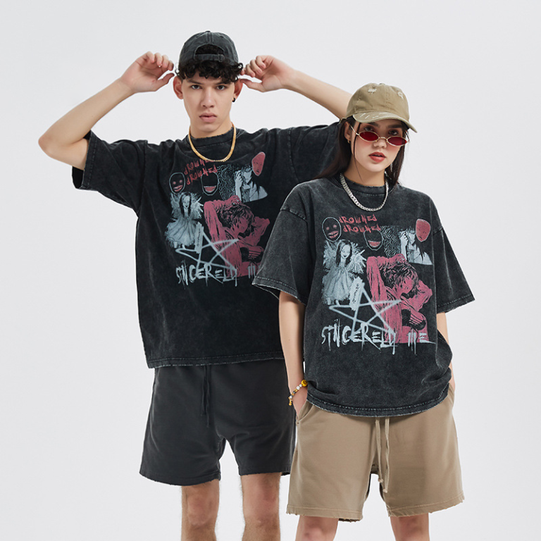 round neck T-shirt