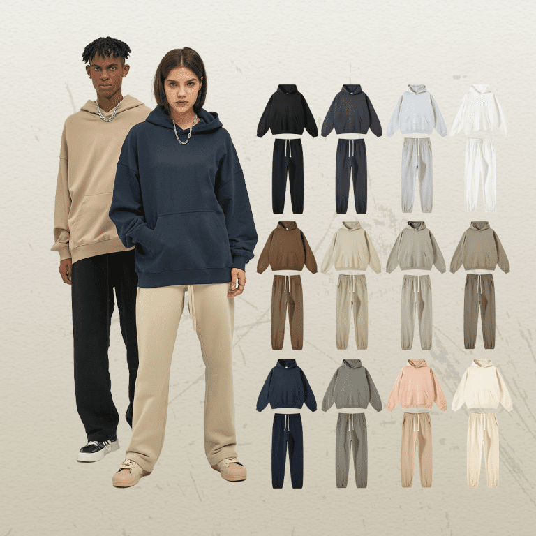 loose-fit couple's hoodie