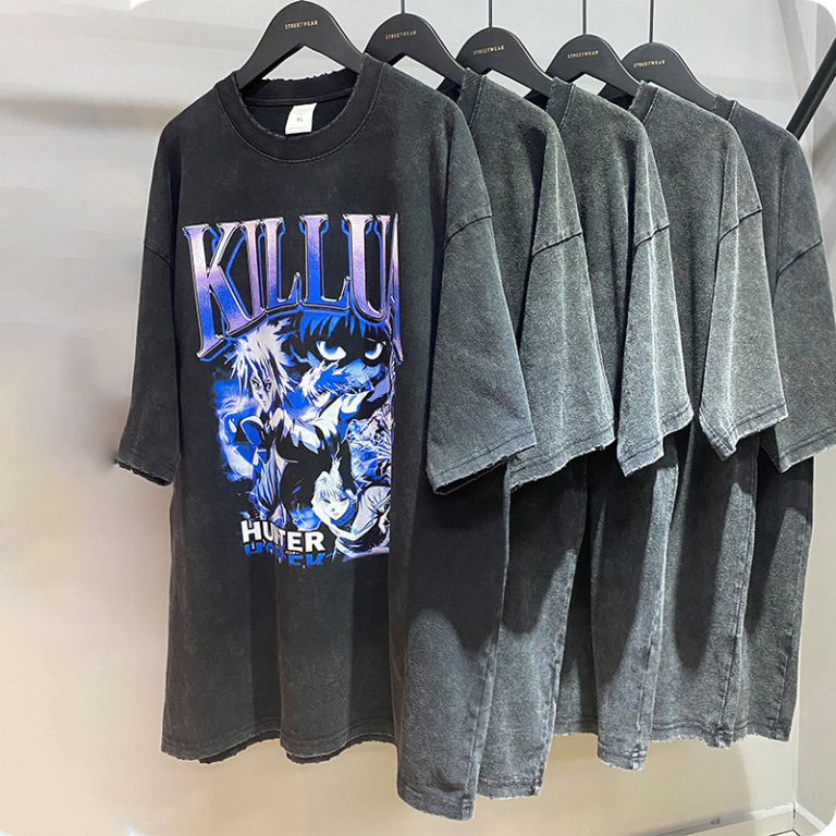 wash loose T-shirt