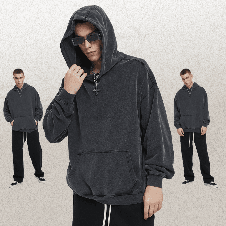 distressed hoodie