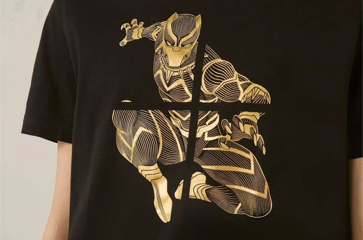 Foil Gold Print