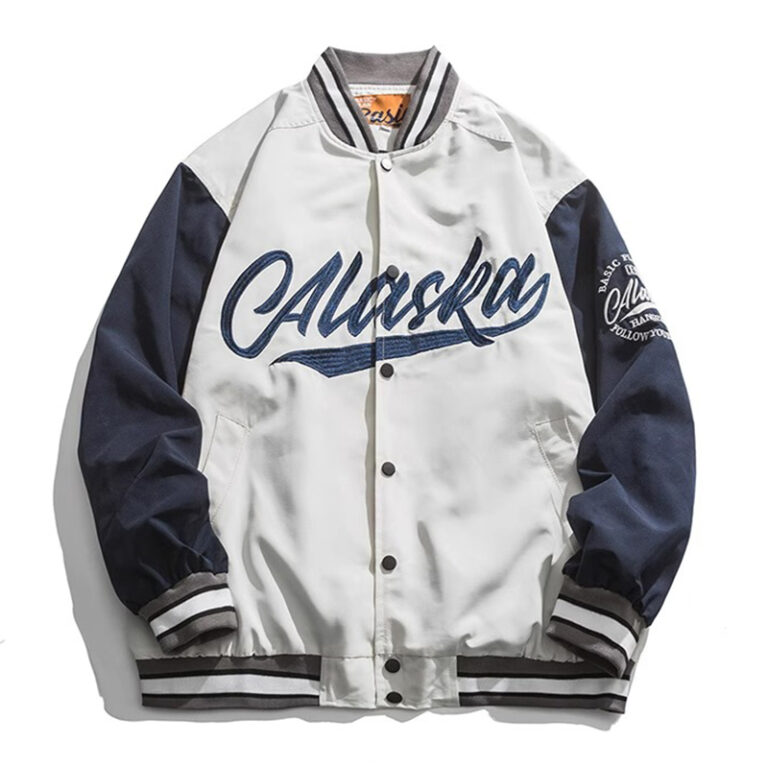 Chenille Embroidery Varsity Jacket
