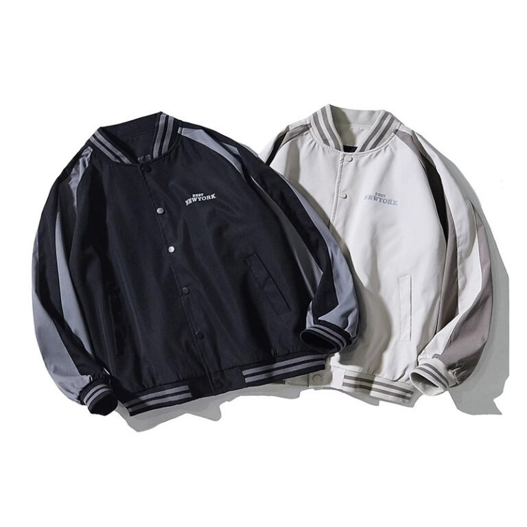 Custom Logo Bomber Baseball Jersey