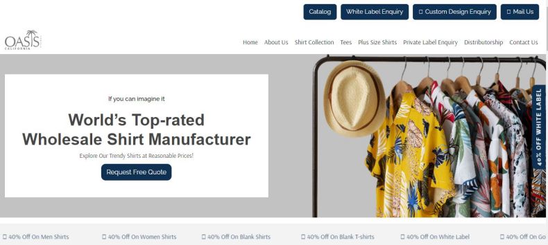 t shirt manufacturer