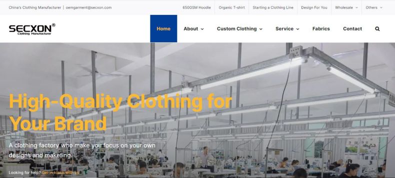 t shirt garment manufacturers