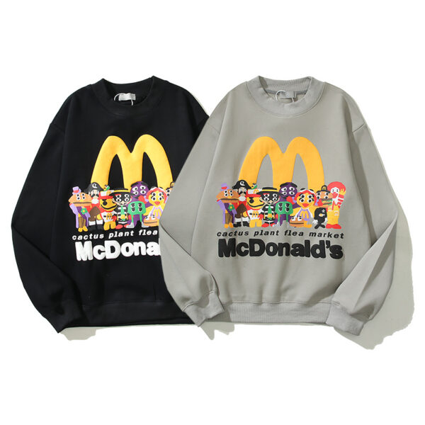 hip hop Casual Loose hoodies