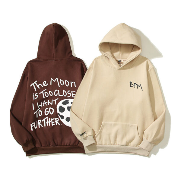 hip hop Graphic Cotton hoodies