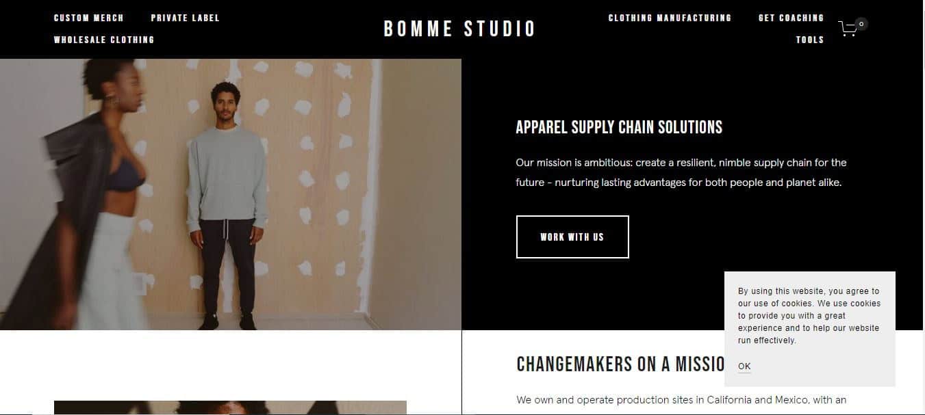 clothing manufacturers for startups