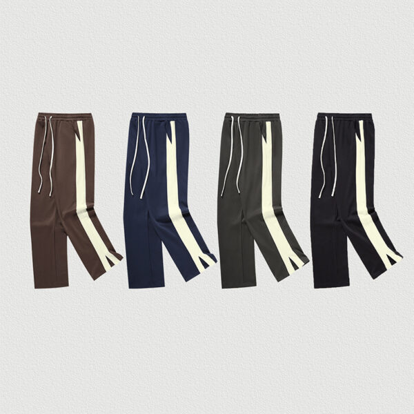 Loose fashionable Plain colour pants