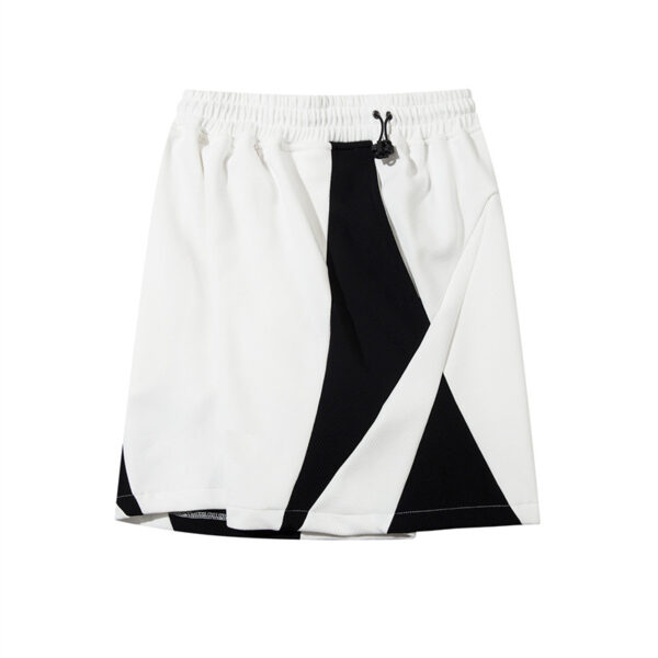 Plain colour pockets Loose shorts