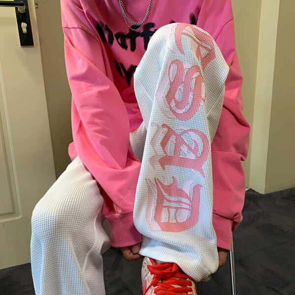 Casual painting Graphic Loose pants