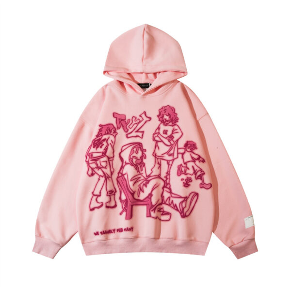Casual streetwear fashionable hoodies