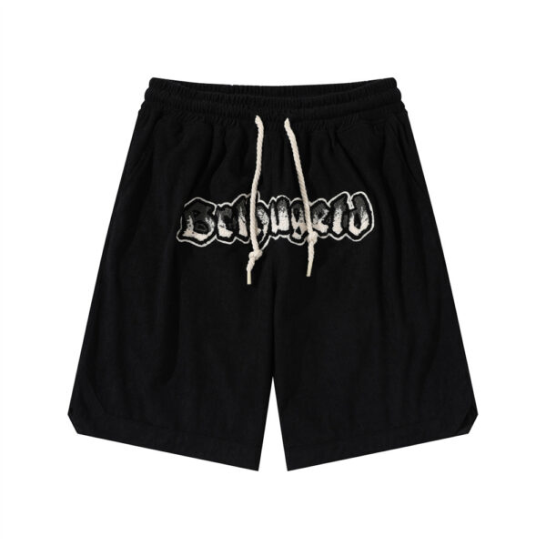 Applique streetwear fashionable shorts
