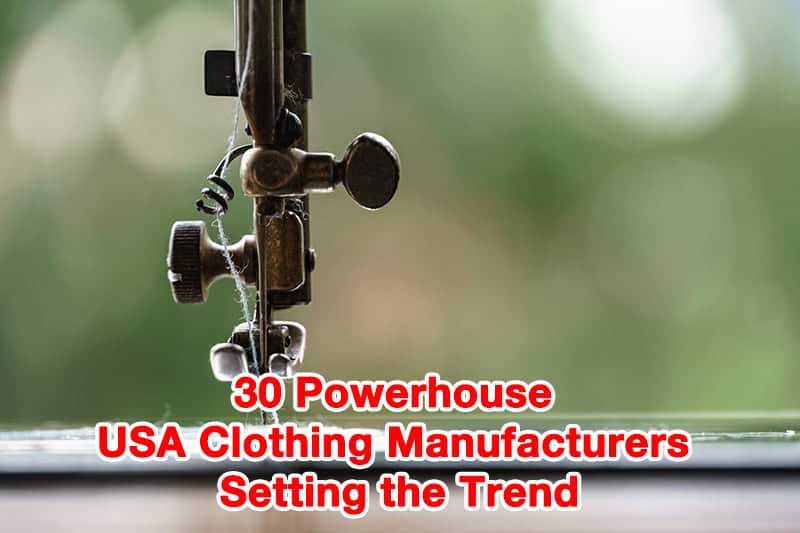 USA Clothing Manufacturers