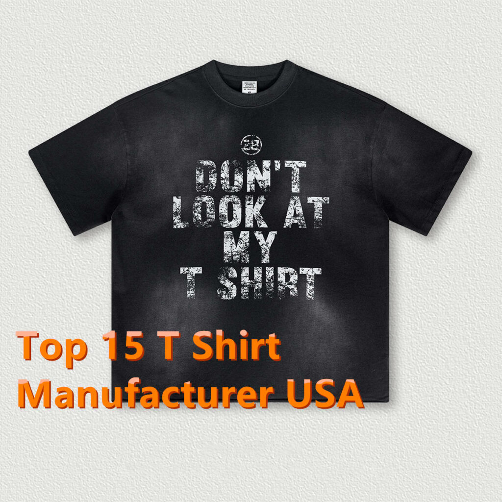 List of Top 15 T Shirt Manufacturer USA