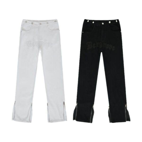Casual streetwear with Zip pants