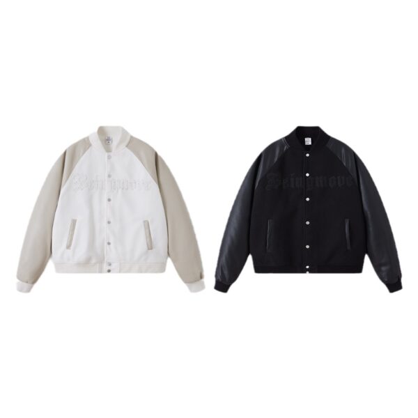 Plain colour Loose Sport jacket