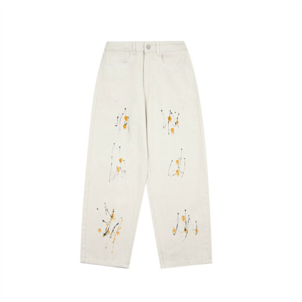 painting streetwear Graphic pants