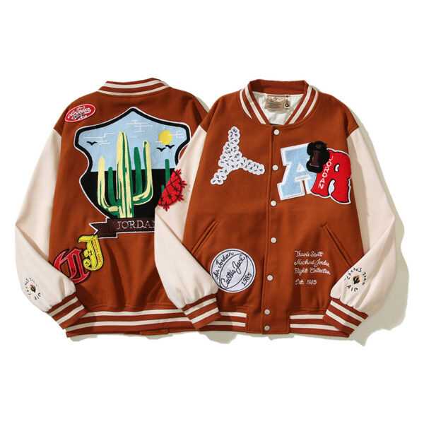 Loose Heavy Cotton distressed jacket