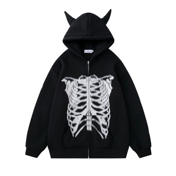paint streetwear Graphic Loose jacket