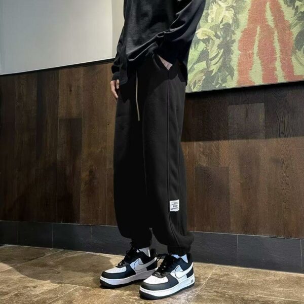 streetwear straight-leg Loose pants