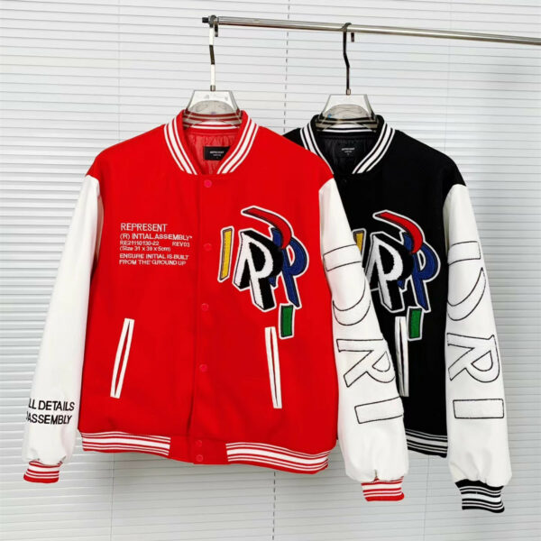 distressed Loose streetwear jacket