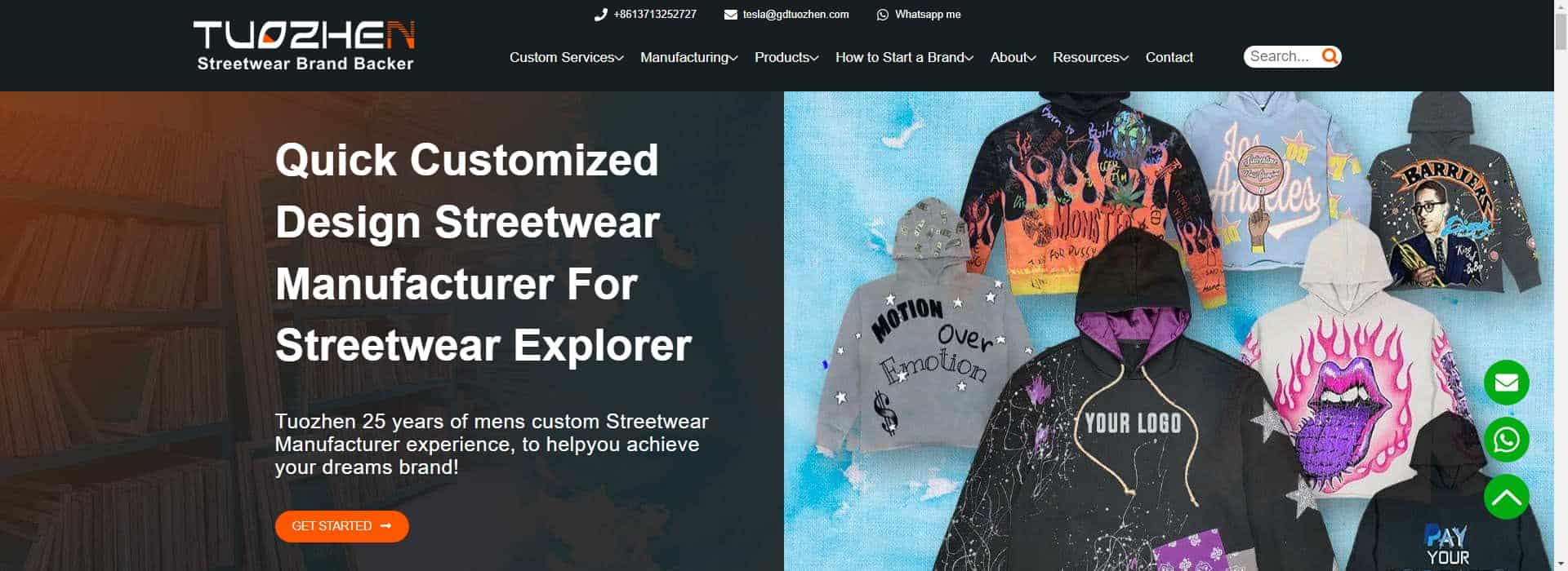 TUOZHEN-apparel manufacturers