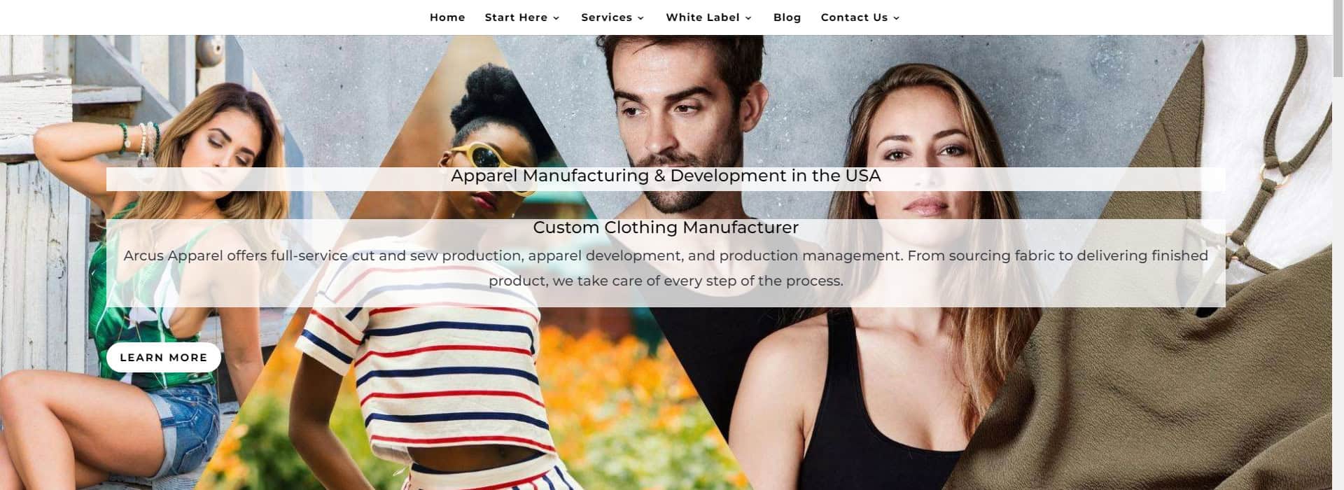 Arcus Apparel Group-manufactures for clothing brand