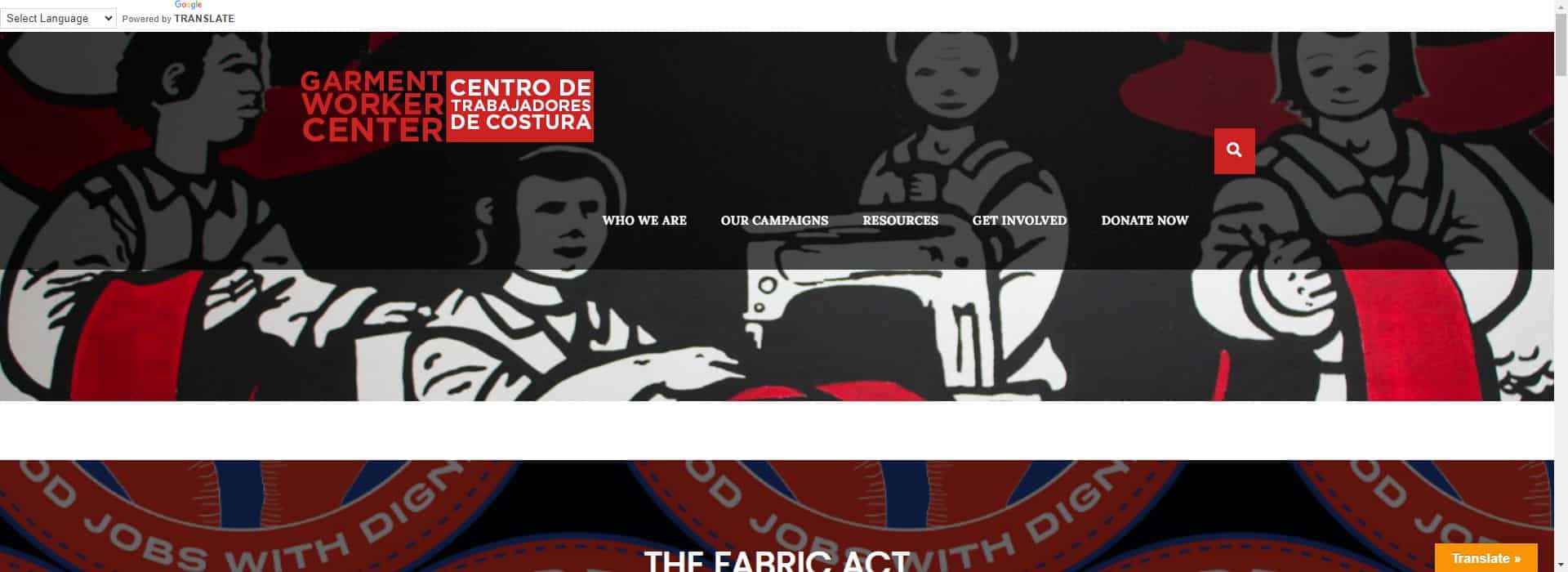 Garment Worker Center-clothing manufacturers los angeles