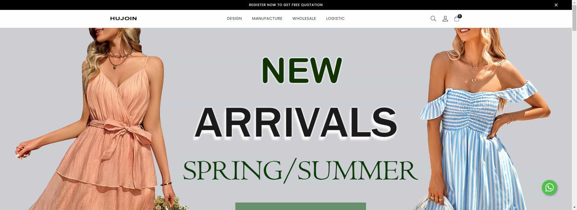 Hujoin-wholesale clothing manufacturers