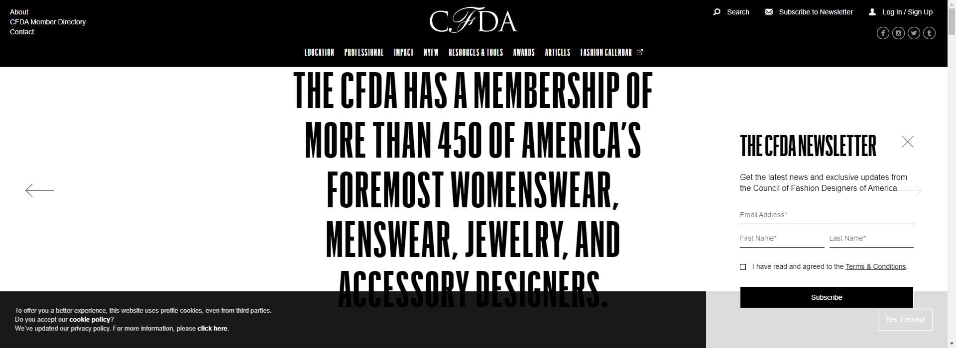 Council of Fashion Designers of America (CFDA)-los angeles clothing manufacturers