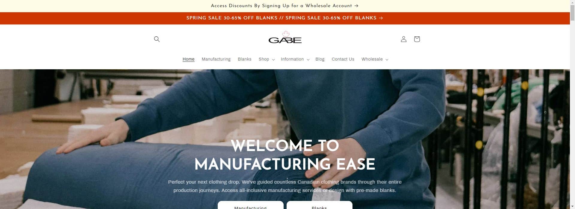 Gabe Clothing-wholesale clothing manufacturers