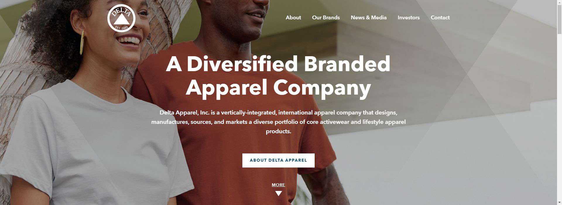 Delta Apparel-clothing apparel manufacturers