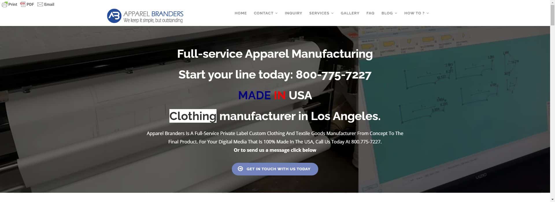 Apparel Branders-custom brand clothing manufacturers
