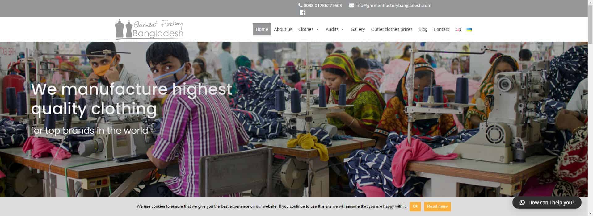 Garment Factory Bangladesh-clothes manufacturer