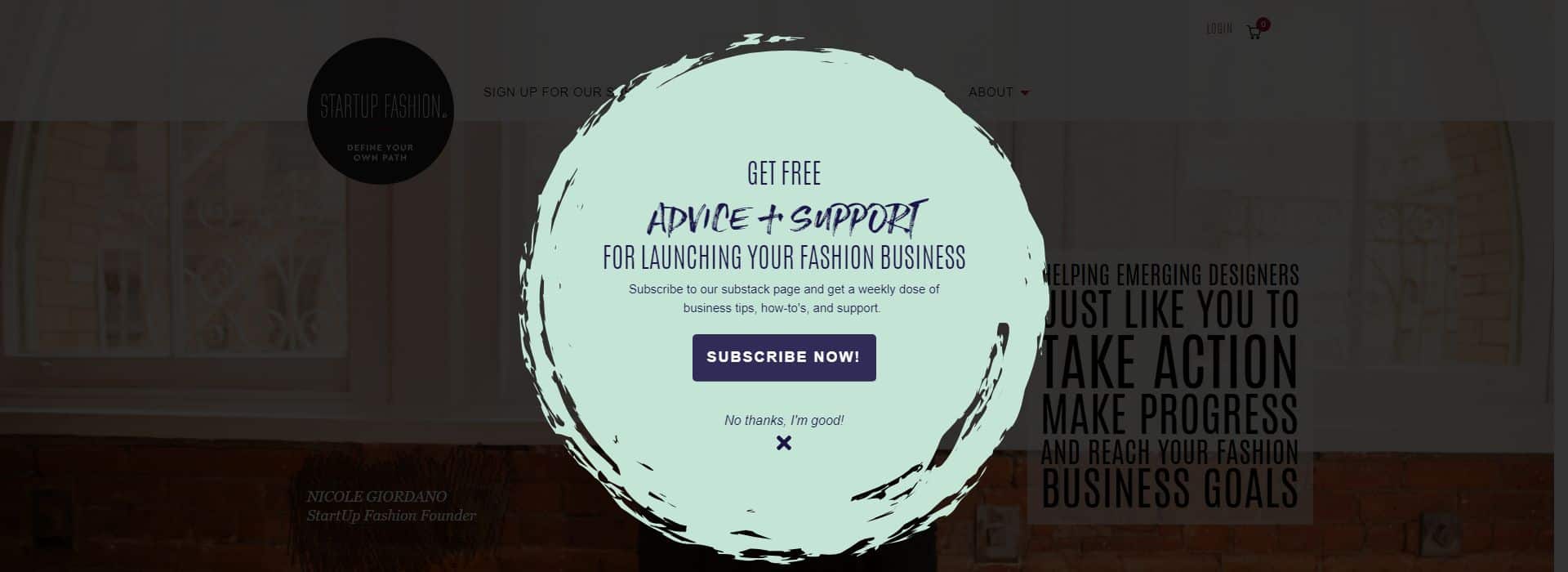 StartUp FASHION-quality clothing factory