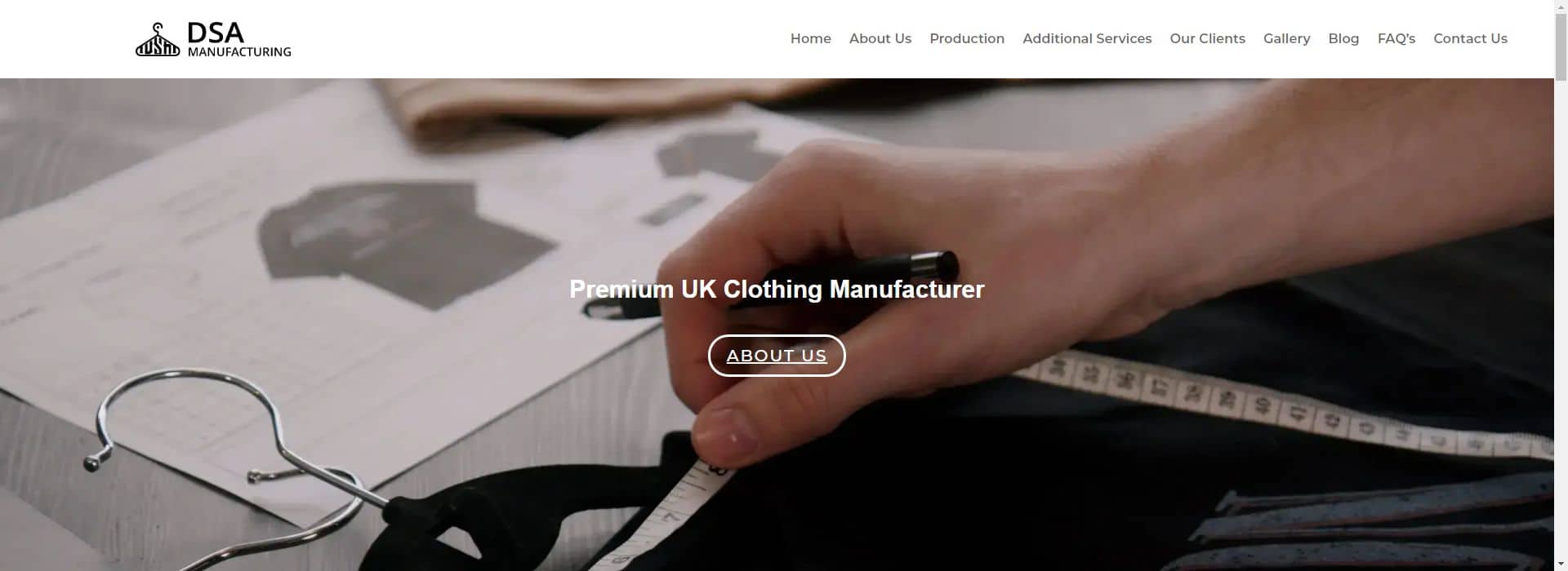 DSA Manufacturing-wholesale clothing manufacturers