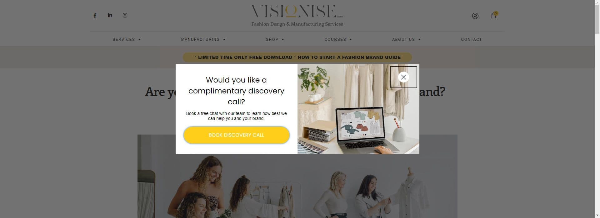 Visionise-clothes manufacturer