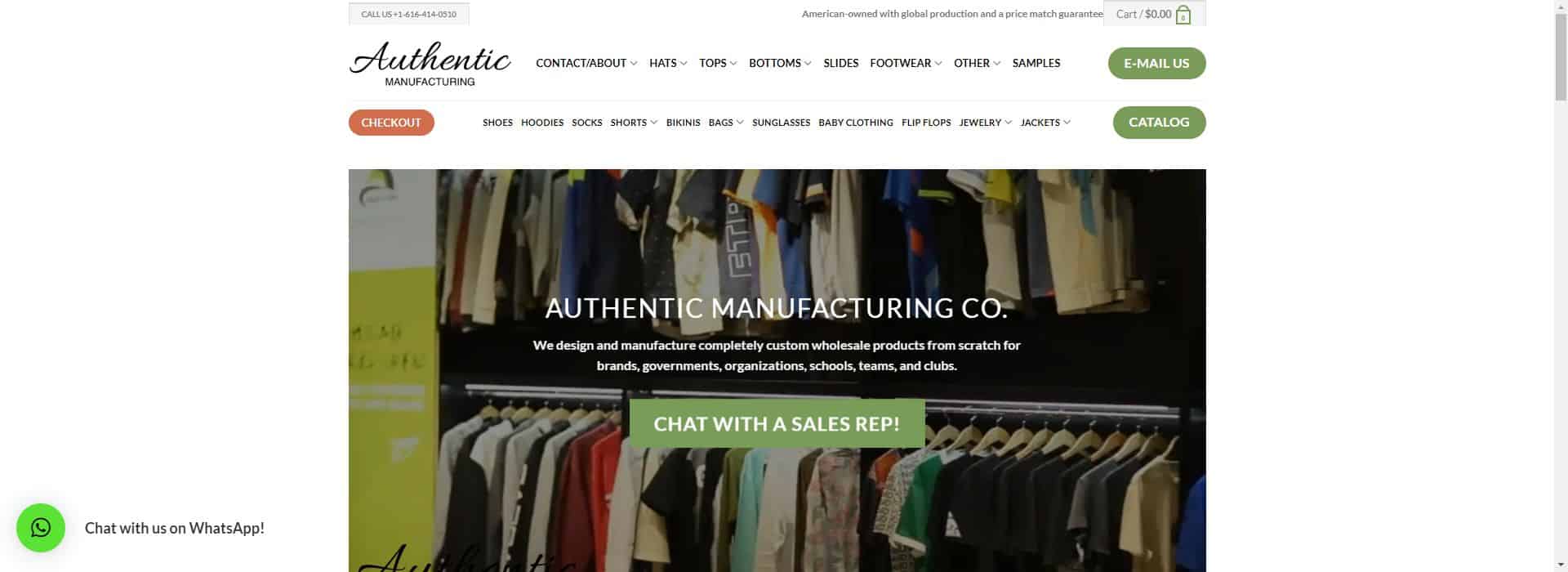 Authentic Manufacturing-custom clothing manufacturing companies