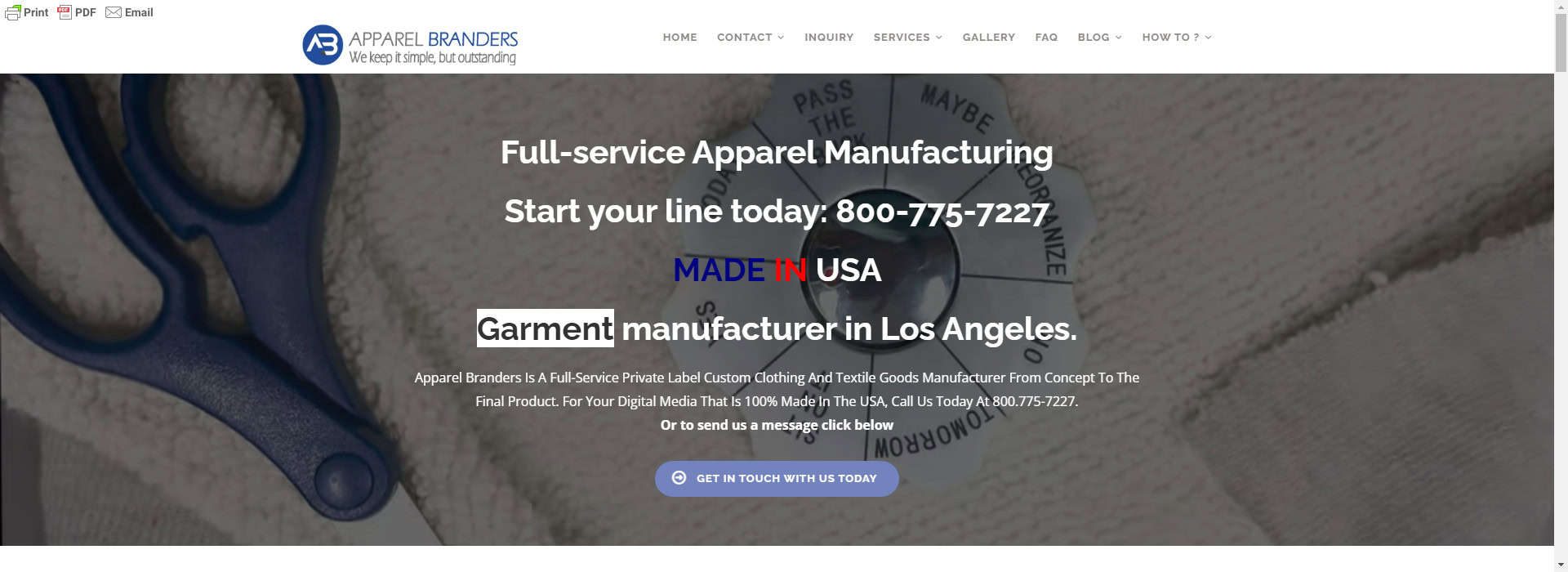 custom apparel manufacturers