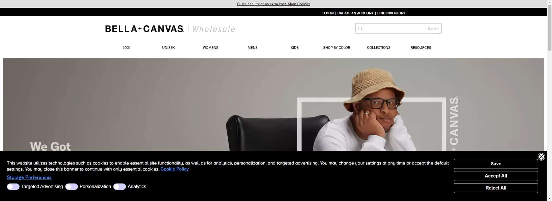 Bella+Canvas-clothing manufacturers usa