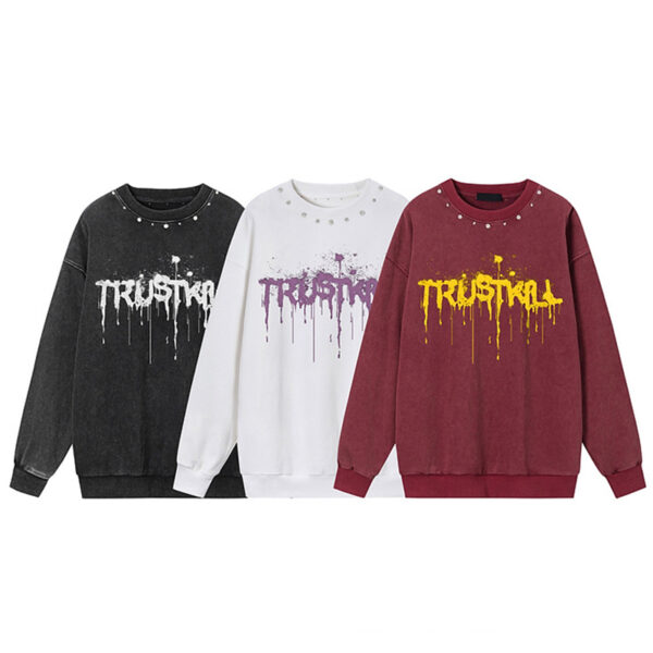 puff print streetwear Graphic hoodies