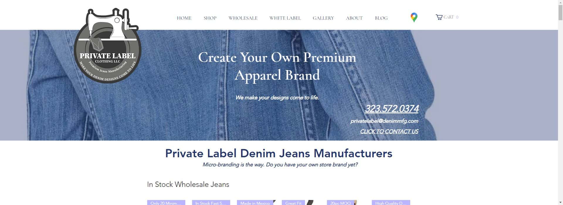 Denim Manufacturing-wholesale clothing manufacturers