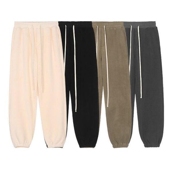 Plain colour with pockets pants