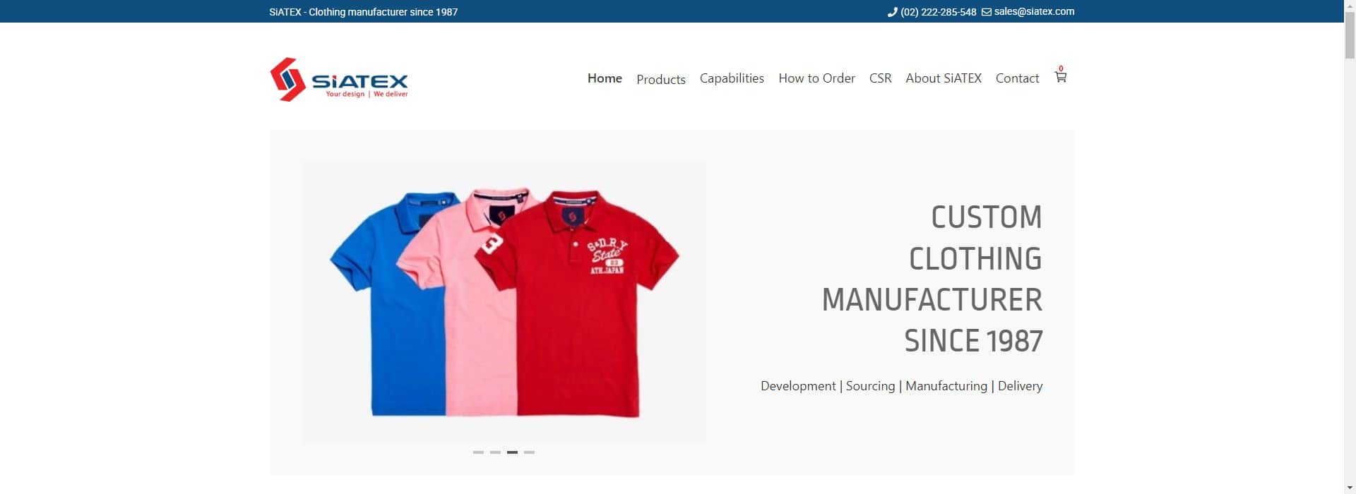 Siatex-wholesale clothing manufacturers