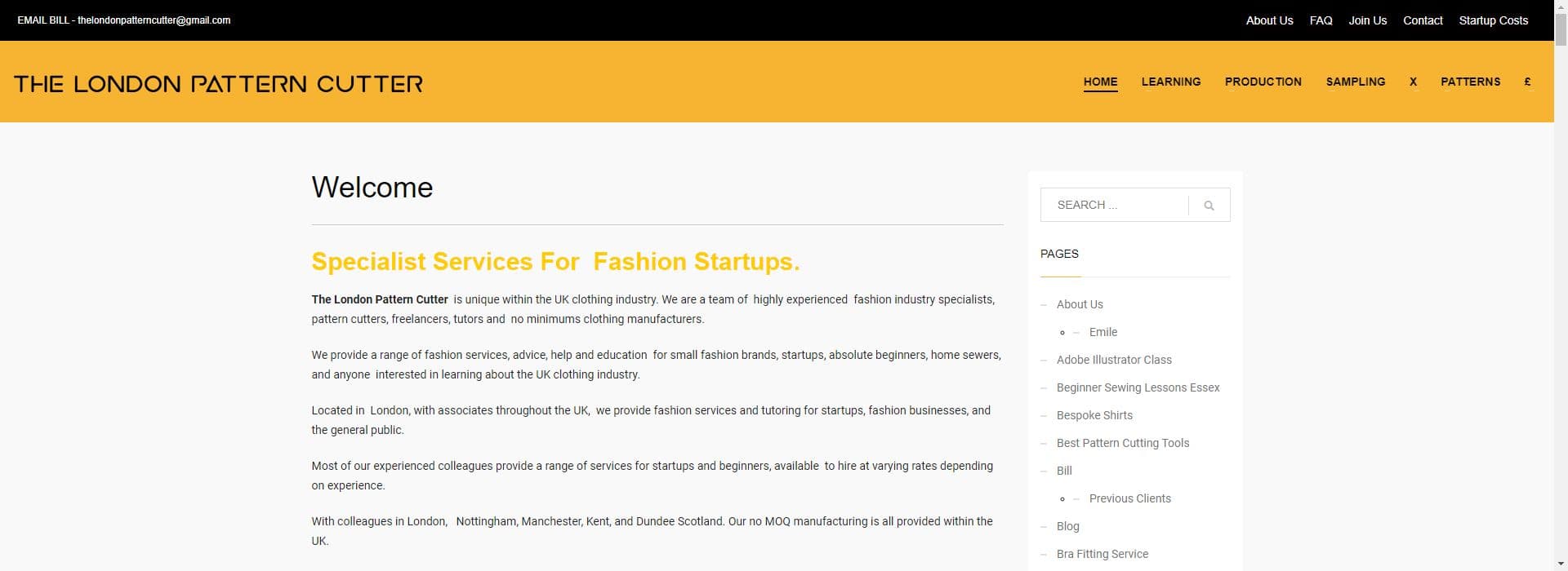 The London Pattern Cutter-american clothing manufacturers