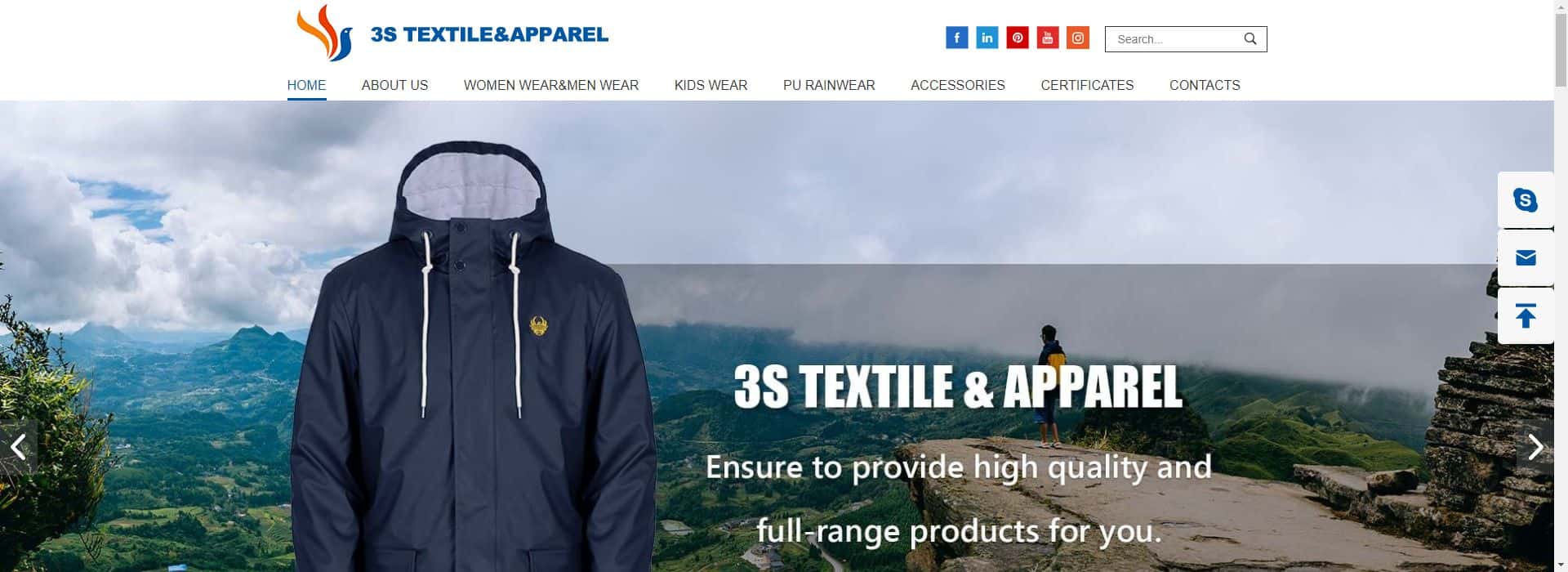 3S Apparel-clothes manufacturing companies