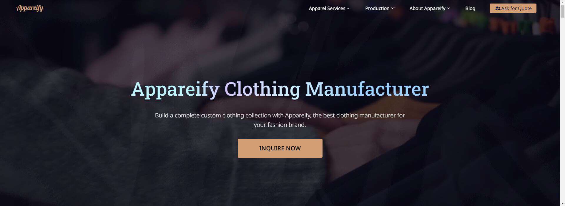 Appareify-apparel supplier